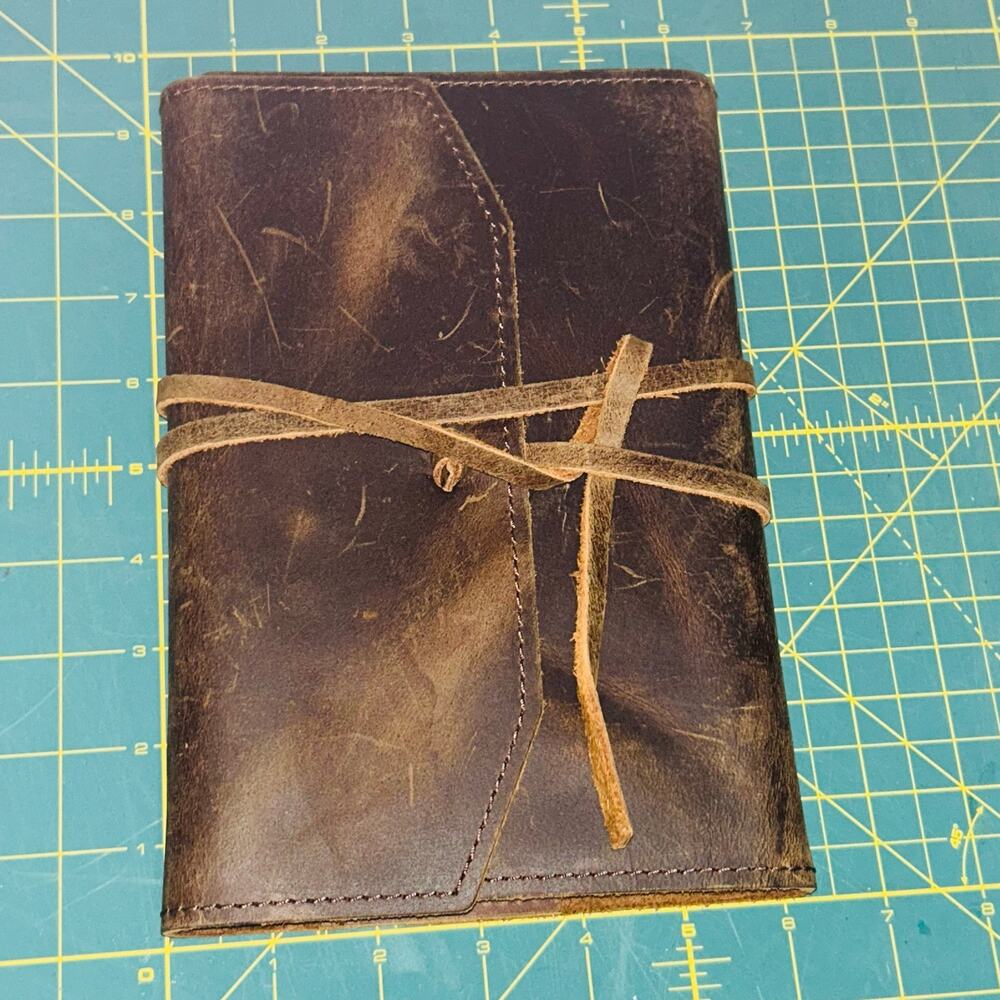 100% Genuine Leather Junk Journal Travelers Book Sketchbook Rustic blank insert